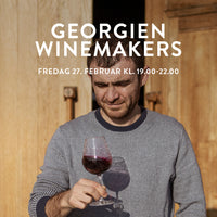 Georgisk Winemakers Dinner fredag 27. februar kl. 19.00-22.00