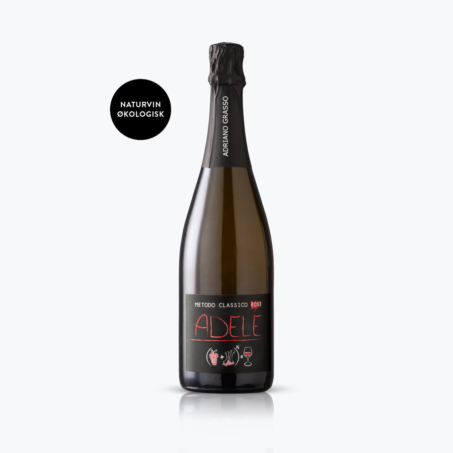 Adriano Grosso Metodo Classico Rosé Adele Økologisk