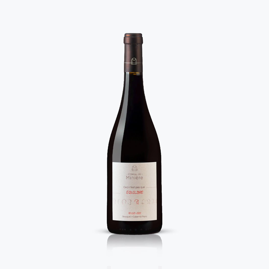 Chateau Minère Equilibre Bourgueil-Loire Rouge 2022 Økologisk
