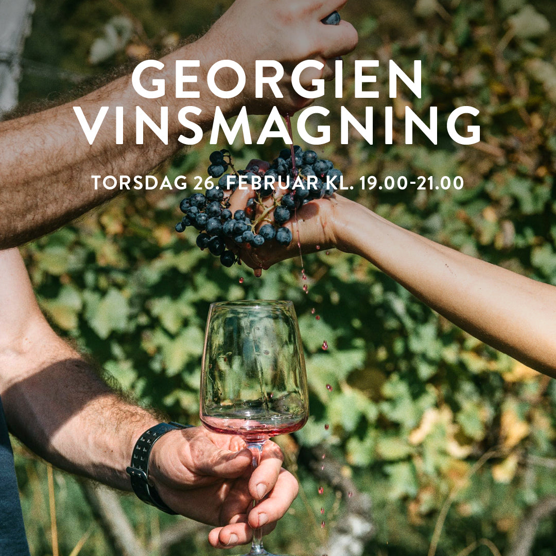 Georgisk Vinsmagning torsdag 26. februar kl. 19.00-21.00