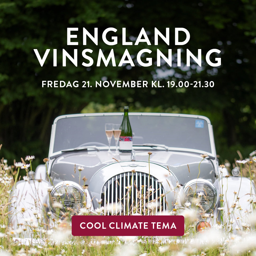 Smagning af engelske vine fra Sussex fredag 21. november kl. 19.00-21.30