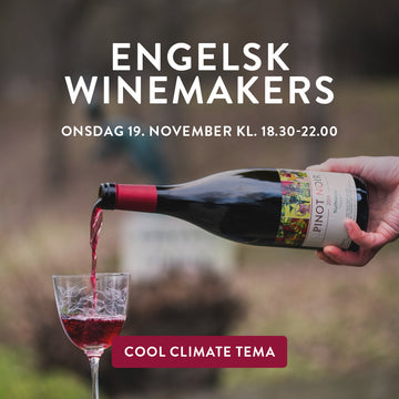 Engelsk Winemakers Dinner onsdag 19. november kl. 18.30-22.00