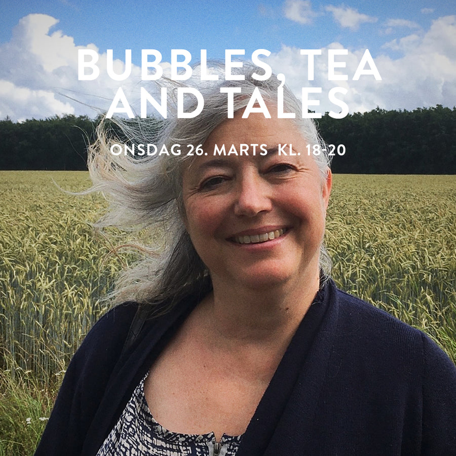 Bubbles, Tea and Tales ved storyteller Laura Kamis Wrang